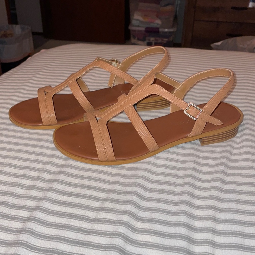 Kelly & Katie Flats - Tan - WMNS Size 10